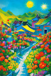 风景插画