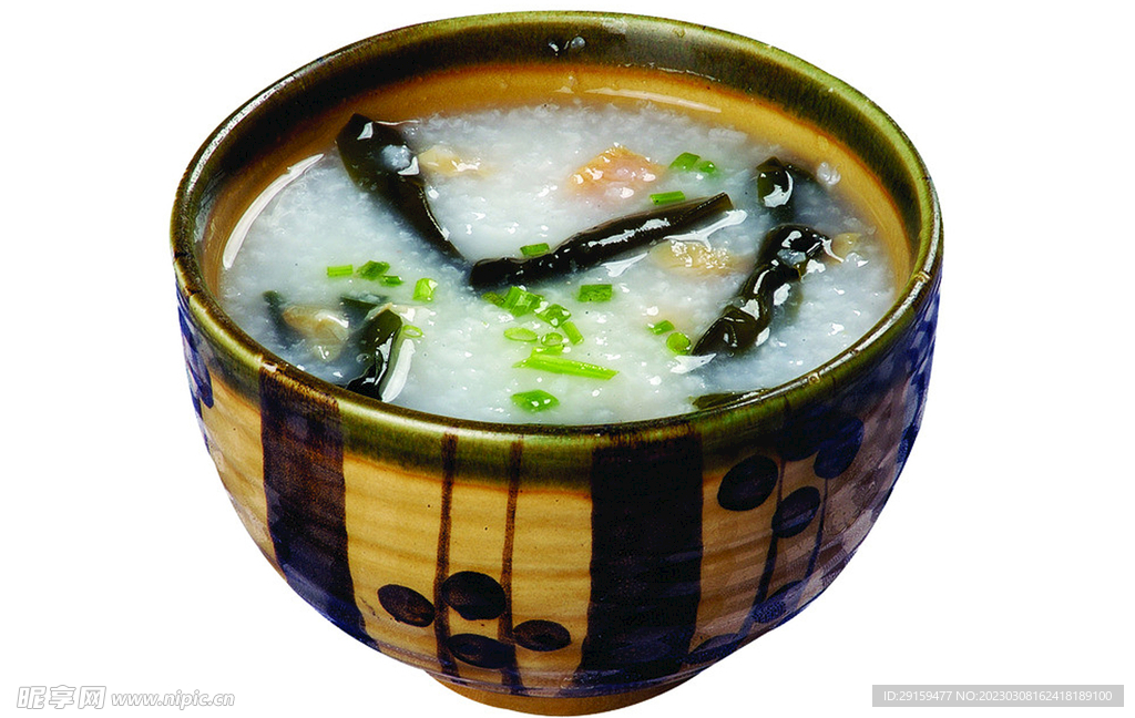 干贝海带粥