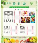 水果捞价目表