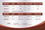 美甲价格表