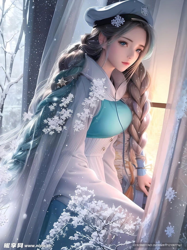 美女插画