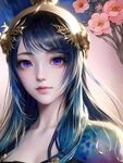 戴耳机美女