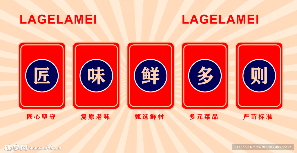 辣哥辣妹海报灯箱