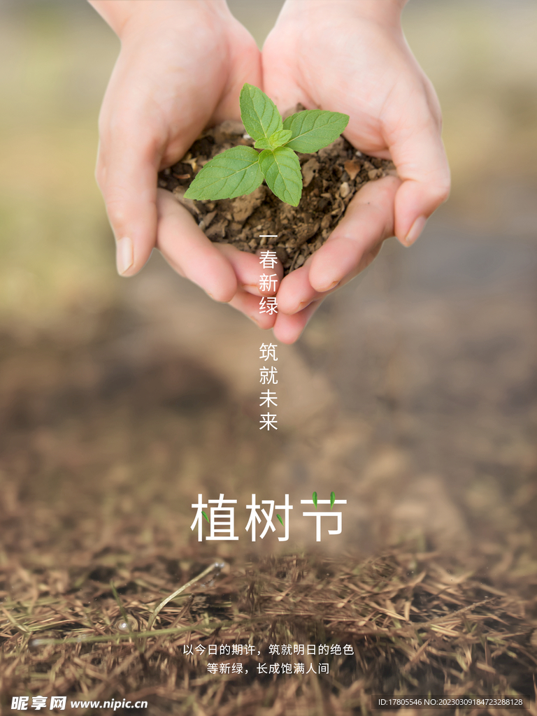 植树节海报  展板 保护环境 