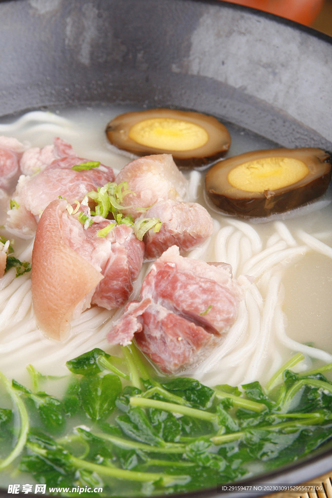 豆苗蹄膀面