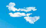 天空 蓝色 云彩