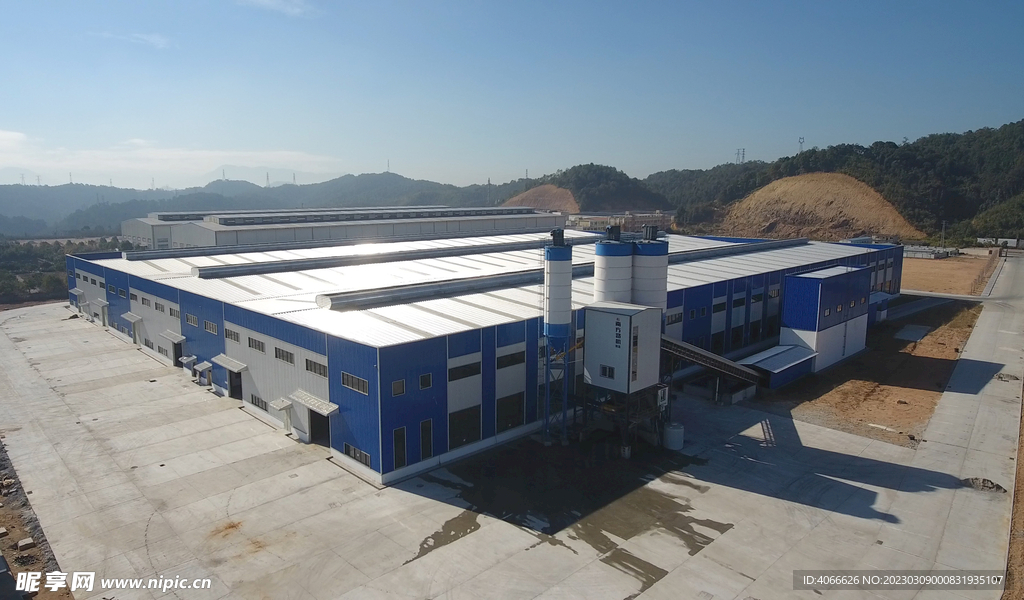 建工建祥工地鸟瞰图