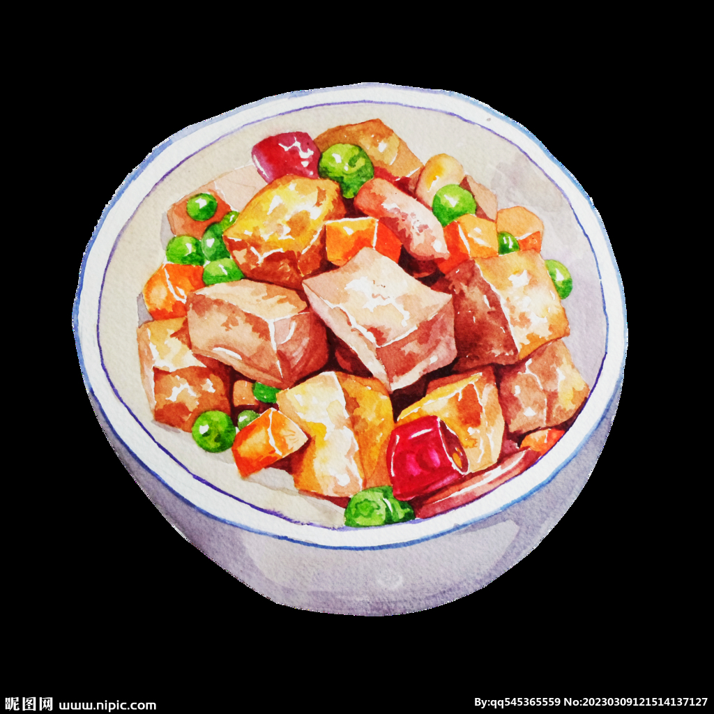 红烧豆腐图片素材-编号13637534-图行天下
