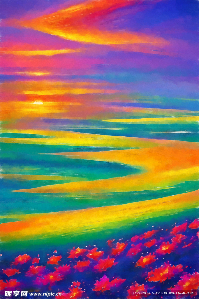 风景插画