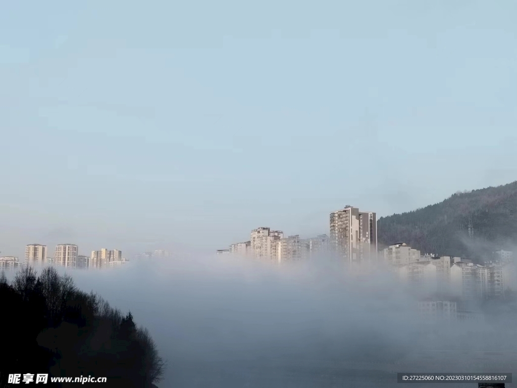 白云 背景 蓝天 清新 天空