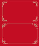 金色花边 