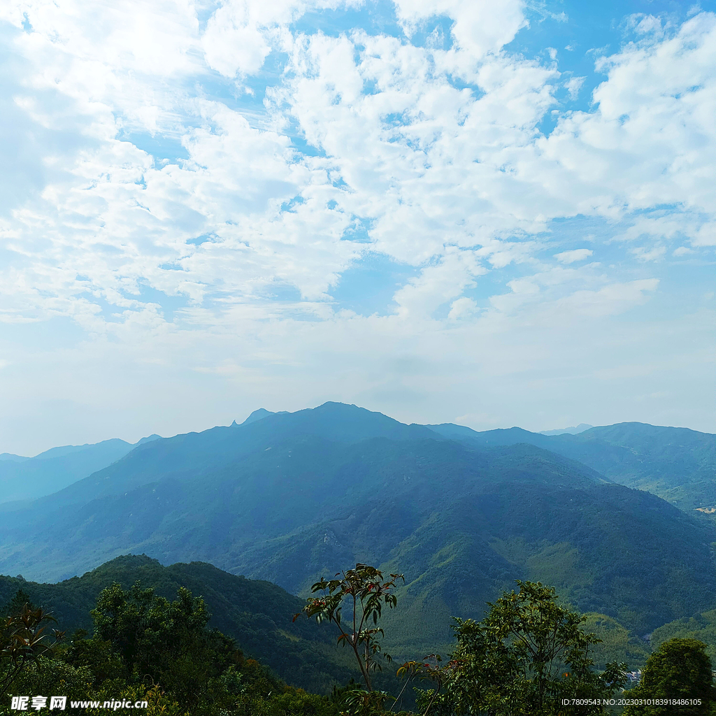 山顶风景