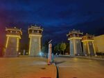 汉阙夜景