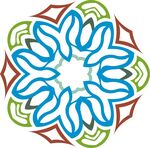 春季春天复古印花图案图形背景