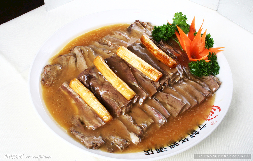 扒羊肉