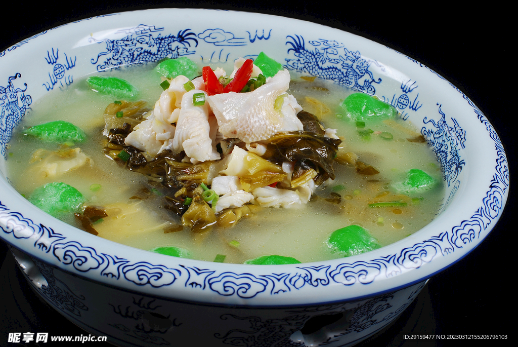 菠饺泡菜鱼