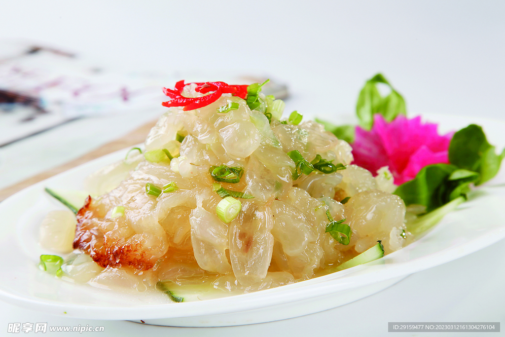 葱油蜇头