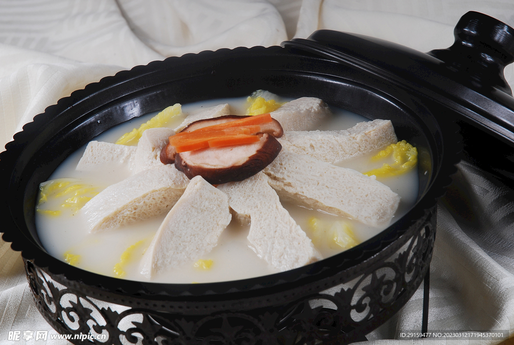 冻豆腐娃娃菜