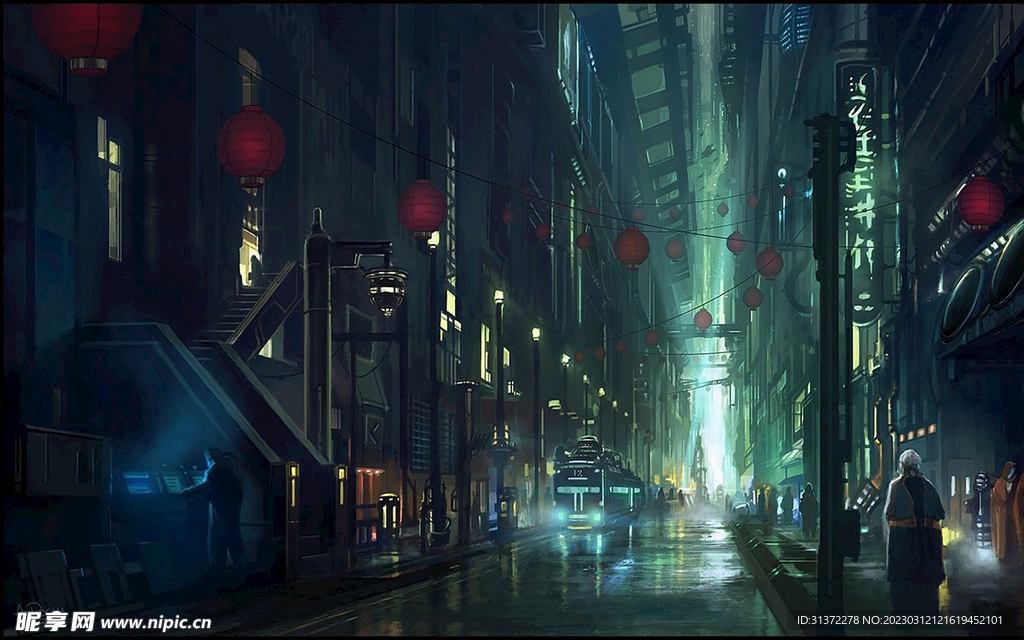 科幻场景图片