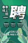 招聘海报           