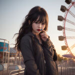 网红小女孩