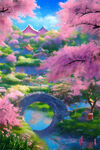风景插画