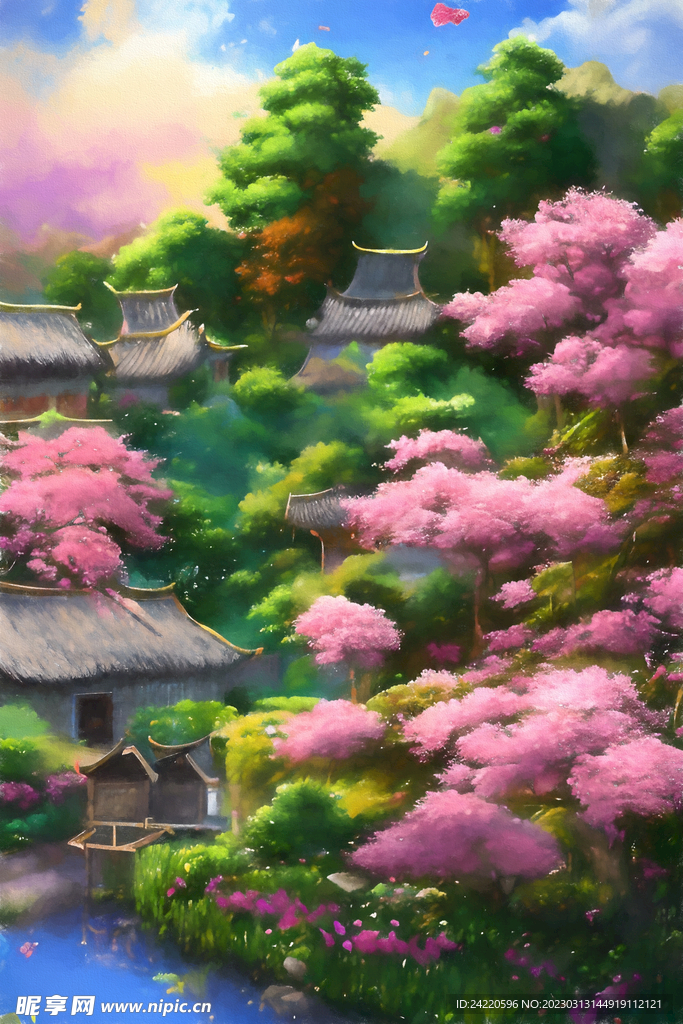 风景插画