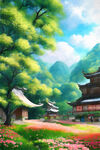 风景插画
