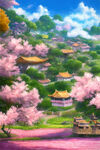 风景插画