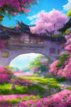 风景插画