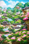 风景插画