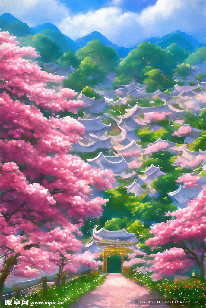 风景插画