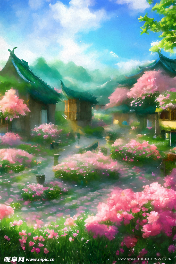 风景插画