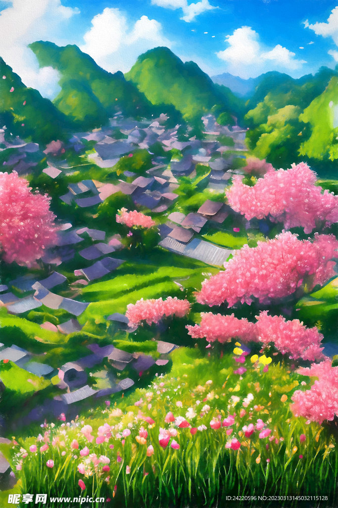 风景插画