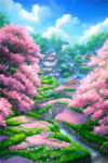 风景插画