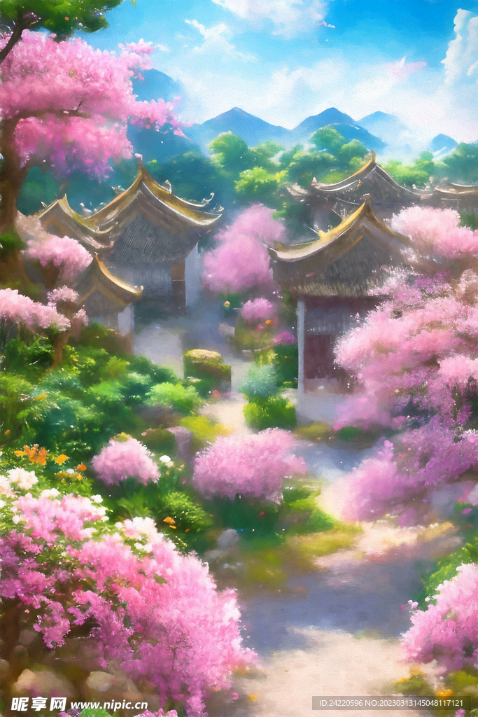 风景插画