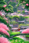风景插画