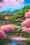 风景插画