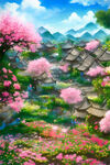 风景插画