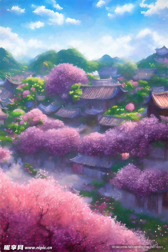 风景插画