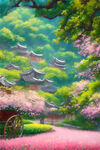 风景插画
