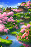 风景插画