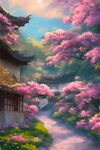 风景插画