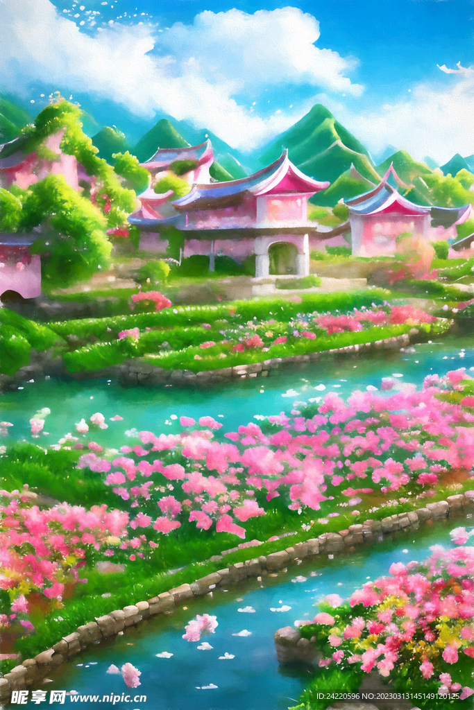 风景插画