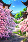 风景插画