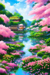 风景插画