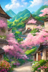 风景插画
