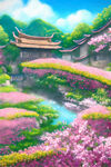 风景插画