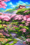 风景插画
