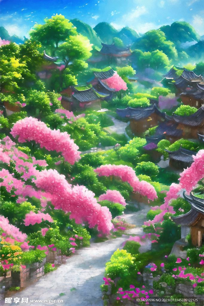 风景插画